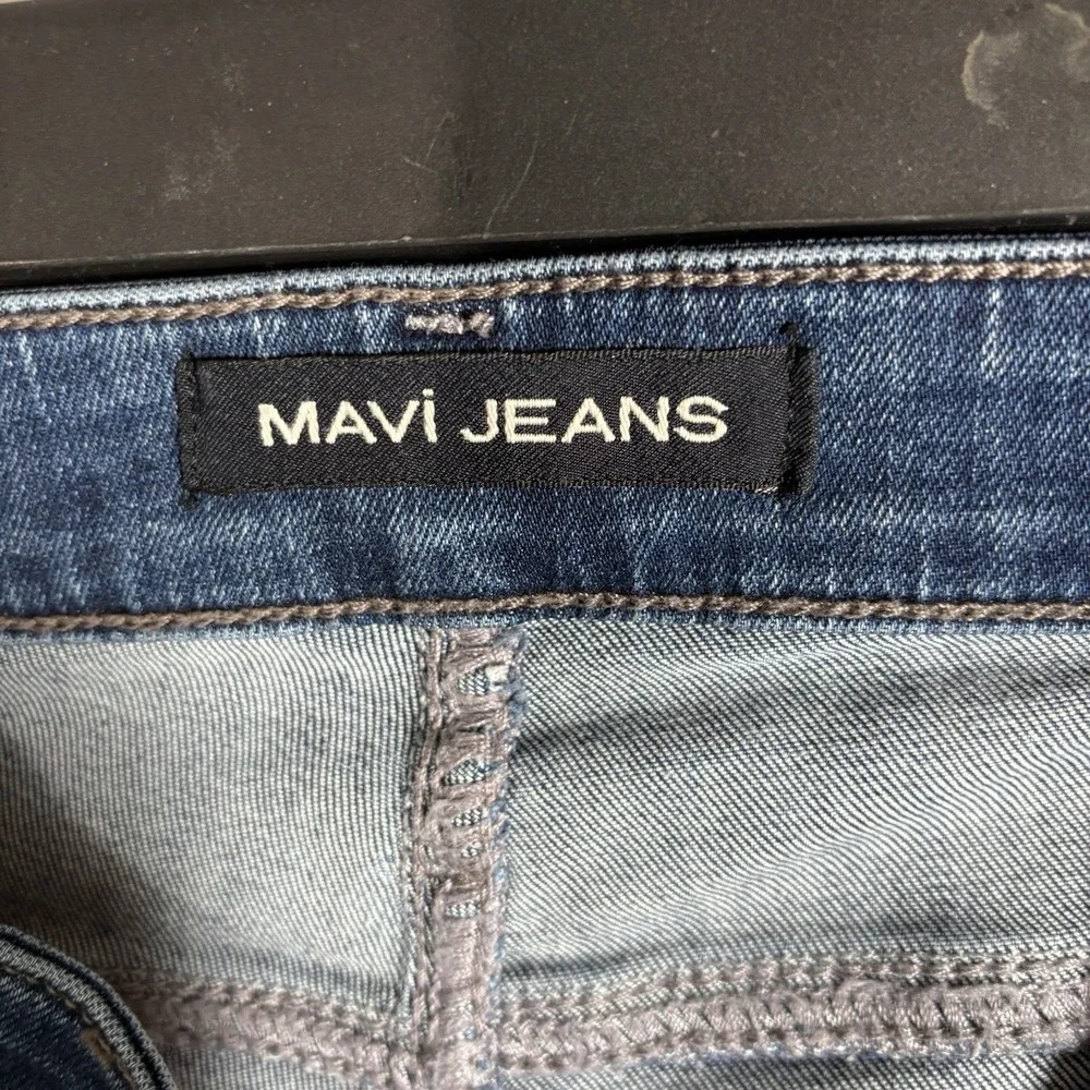 Mavi Jeans Mens 30x32* (measure 32x31) Blue Zach Straight Leg Denim Dark Wash